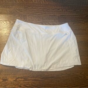 Head White Tennis Skirt